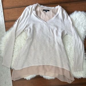 Cream sweater